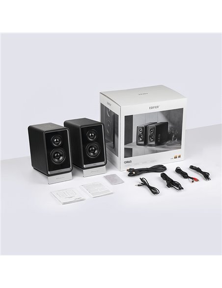 Hi-Res boxe Edifier QR65 with GaN charger 65w / 2x35W / Bluetooth / RGB / Black