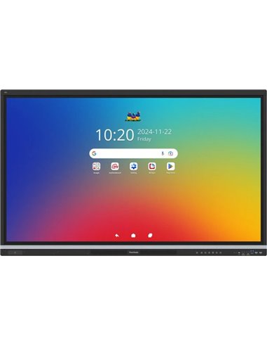 55” Smart interactive display ViewSonic IFP5551 / 4K / 16G RAM / 128GB Storage / Black