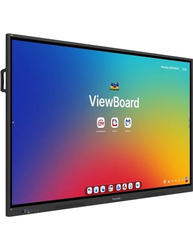 65” Smart interactive display ViewSonic IFP6534 / 4K / 8G RAM / 128GB Storage / Black