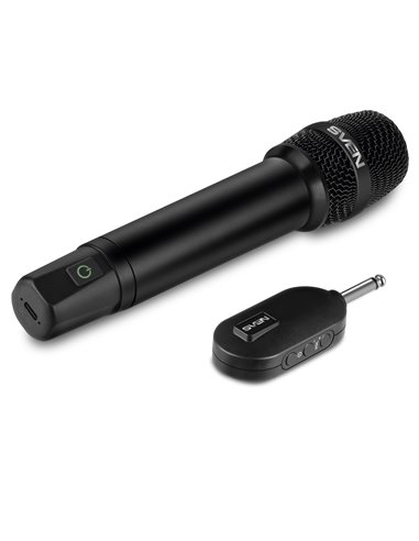 Microfon penru karaoke SVEN MK-740 / Wireless / Black