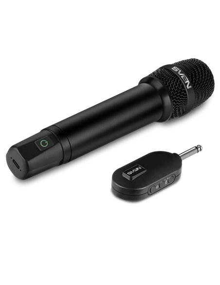 Microfon penru karaoke SVEN MK-740 / Wireless / Black