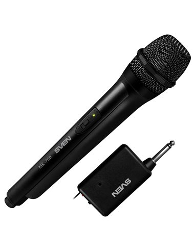 Microfon pentru karaoke SVEN MK-700 / Wireless / Black