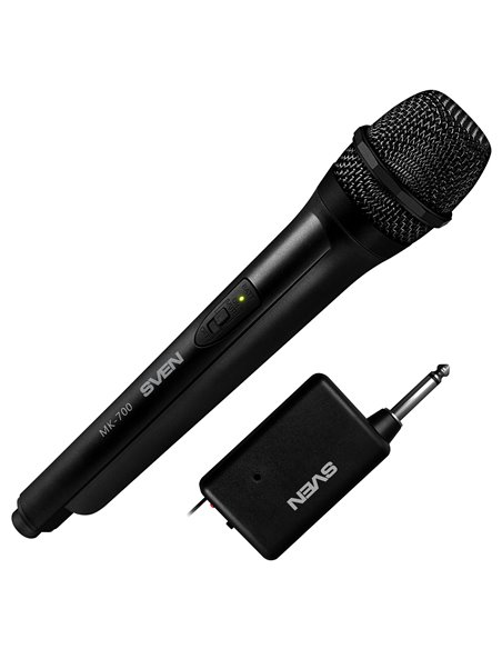 Microfon pentru karaoke SVEN MK-700 / Wireless / Black