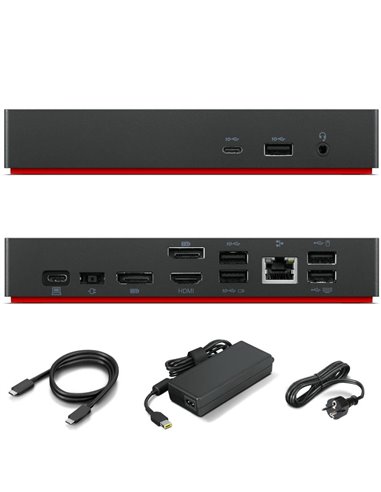 USB-C Docking Station Lenovo ThinkPad Universal/ 1xHDMI/ 2xDP/ 1xUSB-C/ 5xUSB-A