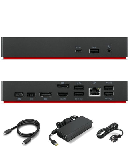 USB-C Док-станция Lenovo ThinkPad Universal/ 1xHDMI/ 2xDP/ 1xUSB-C/ 5xUSB-A