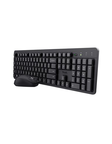 Беспроводная клавиатура и мышьTrust ODY II / Black