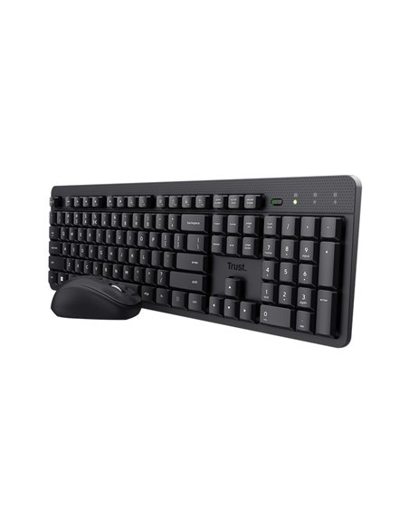 Беспроводная клавиатура и мышьTrust ODY II / Black