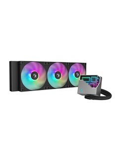 Жидкостный охладитель DEEPCOOL LT360 ARGB/ Universal/ <38.71dBA/ 72.04 CFM/ Black