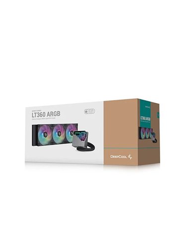 Sisteme de racire DEEPCOOL LT360 ARGB/ Universal/ 38.71dBA/ 72.04 CFM/ Black