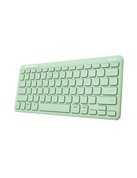 Компастная Беспроводная клавиатура Trust Lyra / BT5.0 / Green