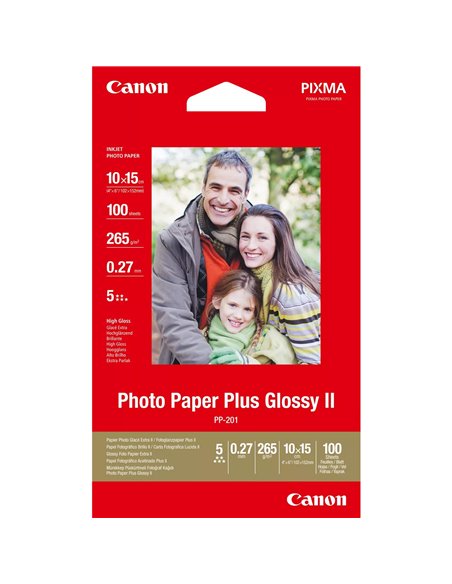 Hartie foto Canon Plus Glossy II PP-201/ 4x6”/ 20 coli (2311B072)
