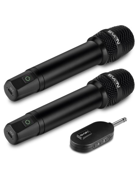 Set de doua microfoane wireless SVEN MK-742 / Wireless / Black