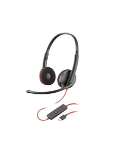 Casti Poly Blackwire 3220 / USB-C/A / Black