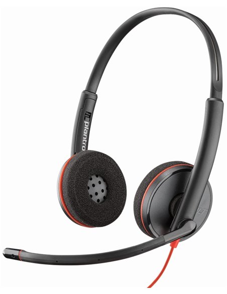 Casti Poly Blackwire 3225 / USB-C/A / Black