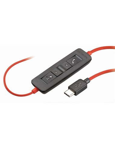 Casti Poly Blackwire 3225 / USB-C/A / Black