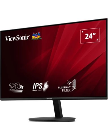 23.8” Монитор VIEWSONIC VA24E1-H / 120Hz/ 5ms / Black