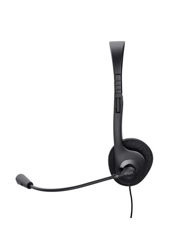 Casti Trust Primo / 3.5mm / Black