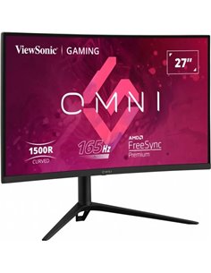 27.0” Игровой Монитор VIEWSONIC VX2718-2KPC-MHDJ/ 2K/ Curved/ 1ms/ 165Hz/ Black 2