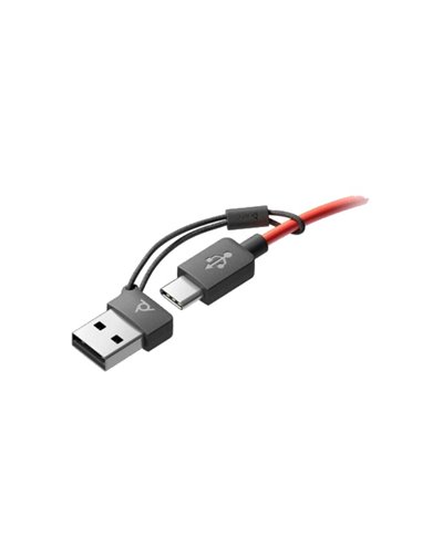 Casti Poly Blackwire 5220/ USB-C/A/ Black