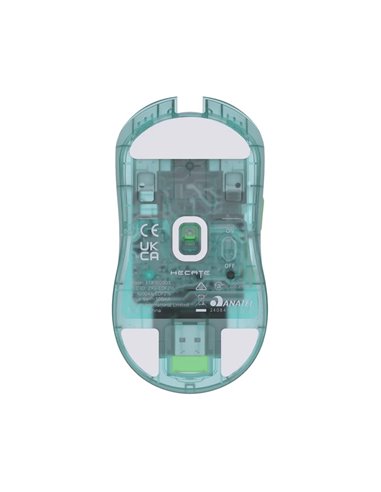 Mouse pentru jocuri fara fir tri-mode Edifier HECATE G3M PRO Transparent Green