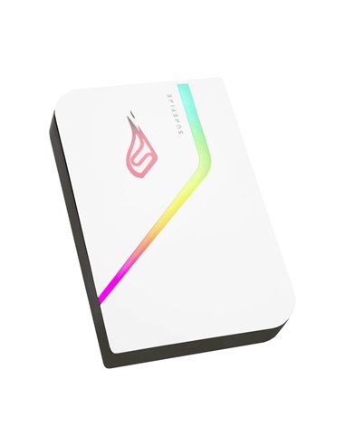 2.5” Внешний игровой SSD Verbatim Surefire PyroDrive / 2TB / USB 3.2 Gen1 / White