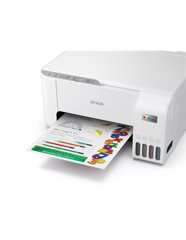 MFD cu CISS Epson EcoTank L3256 / A4 / Wi-Fi / White