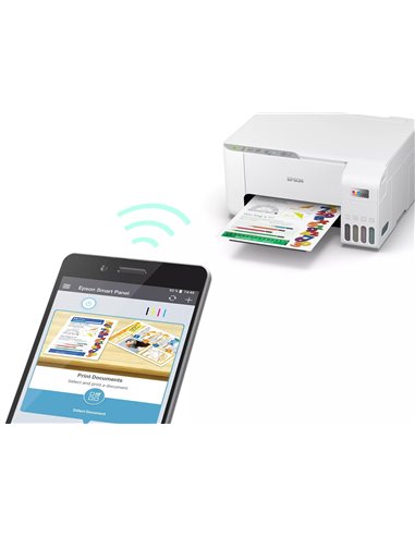 МФУ с CISS Epson EcoTank L3256 / A4 / Wi-Fi / White