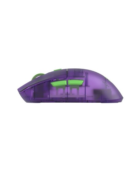 Трехрежимная беспроводная игровая мышь Edifier HECATE G3M PRO Transparent Purple