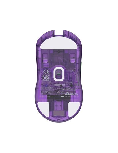 Трехрежимная беспроводная игровая мышь Edifier HECATE G3M PRO Transparent Purple