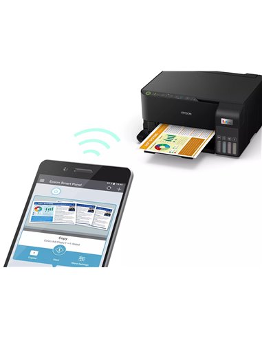 MFD cu CISS Epson EcoTank L3550 / A4 / Wi-Fi / Black