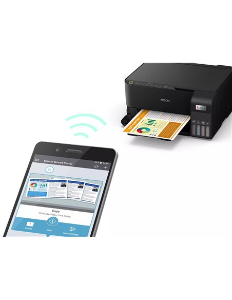MFD cu CISS Epson EcoTank L3550 / A4 / Wi-Fi / Black