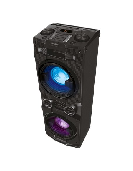 Boxa portabila SVEN PS-1500 Black / 500W / Bluetooth / NFC / FM tuner / USB
