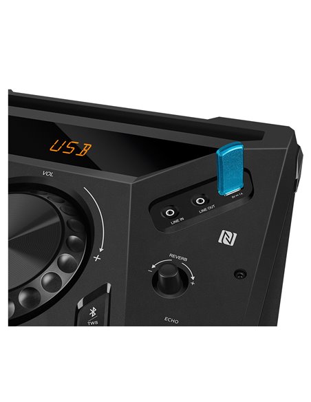 Портативная Колонка SVEN PS-1900 Black / 1000W / Bluetooth / NFC / FM tuner / USB