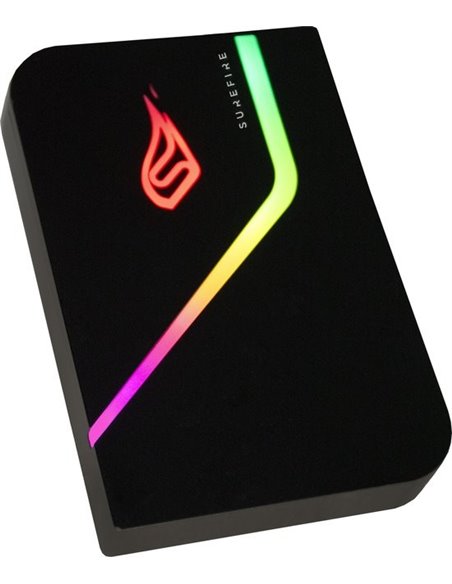 2.5” Внешний игровой SSD Verbatim Surefire PyroDrive / 2TB / USB 3.2 Gen1 / Black
