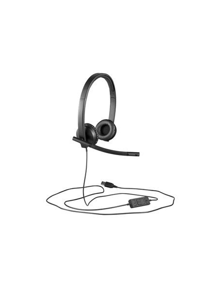 Casti Logitech H570e / Stereo / USB-C / Black Casti Logitech H570e / Stereo / USB-C / Black
