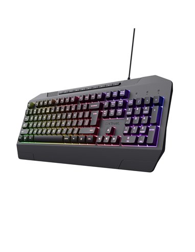 Tastatura Gaming Trust GXT 836 EVOCX, USB, Black