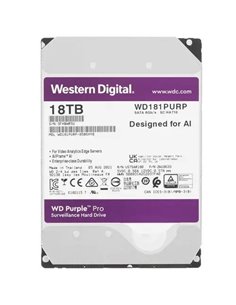 3.5” HDD Western Digital Caviar Purple PRO/ 18.0TB/ 7200rpm/ 512MB/ SATAIII