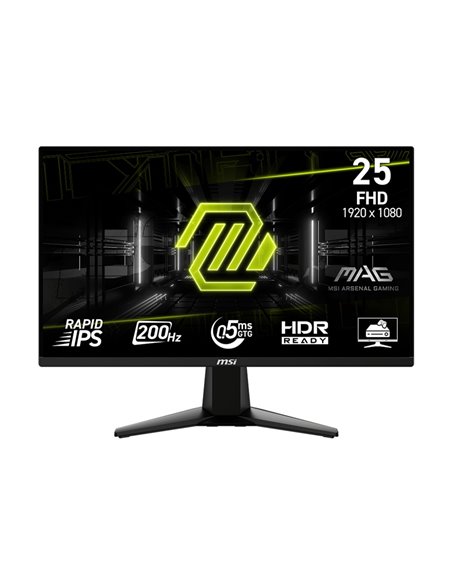 24.5” Игровой Монитор MSI MAG 255F E20/ 0.5ms / 200Hz / Black