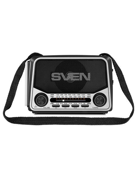 Колонка Портативная SVEN SRP-150, Gray / 3W / Bluetooth / FM/AM/SW Radio / USB / microSD