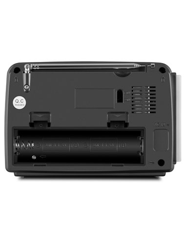 Boxa portabila SVEN SRP-150, Gray / 3W / Bluetooth / FM/AM/SW Radio / USB / microSD