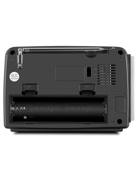 Boxa portabila SVEN SRP-150, Gray / 3W / Bluetooth / FM/AM/SW Radio / USB / microSD