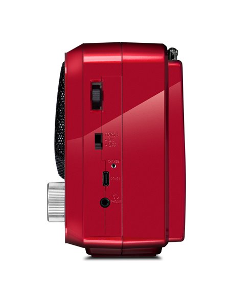 Колонка Портативная SVEN SRP-150, Red / 3W / Bluetooth / FM/AM/SW Radio / USB / microSD