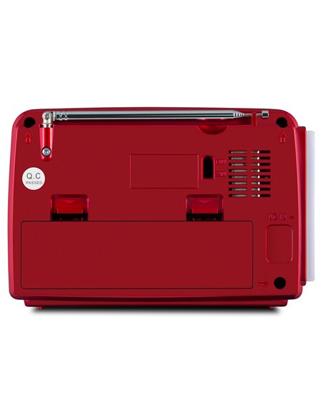 Boxa portabila SVEN SRP-150, Red / 3W / Bluetooth / FM/AM/SW Radio / USB / microSD Boxa portabila SVEN SRP-150, Red / 3W / Bluetooth / FM/AM/SW Radio / USB / microSD