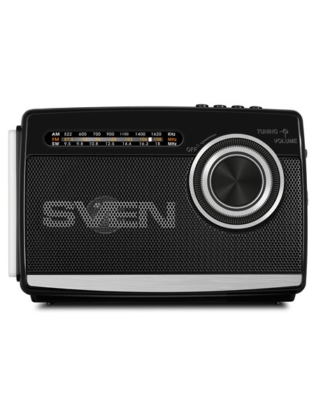Колонка Портативная SVEN SRP-155 Black / 3W / Bluetooth / FM/AM/SW Radio / USB / microSD