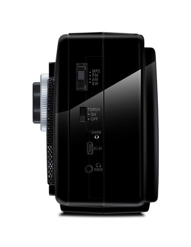 Колонка Портативная SVEN SRP-155 Black / 3W / Bluetooth / FM/AM/SW Radio / USB / microSD