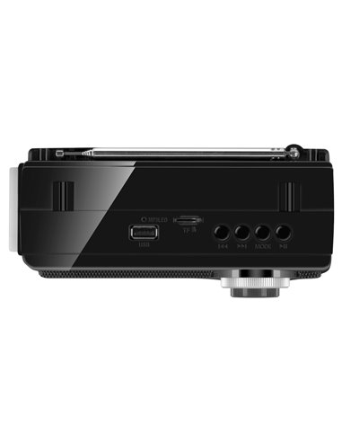 Boxa portabila SVEN SRP-155 Black / 3W / Bluetooth / FM/AM/SW Radio / USB / microSD