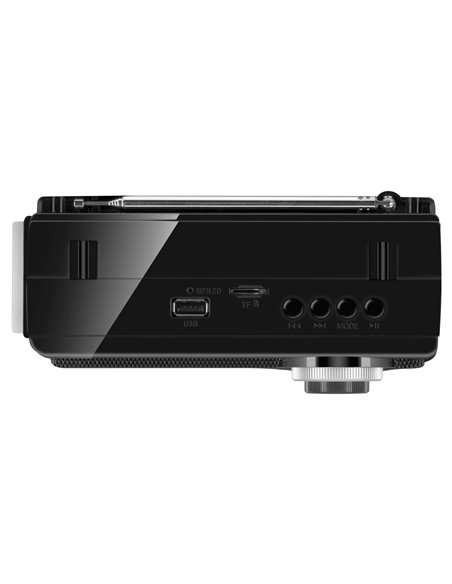 Колонка Портативная SVEN SRP-155 Black / 3W / Bluetooth / FM/AM/SW Radio / USB / microSD