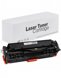 Compatible laser HP 312A CE411A/CC531A//CF531/205A/CF381A/CRG718 Cyan 2.8K Imagine