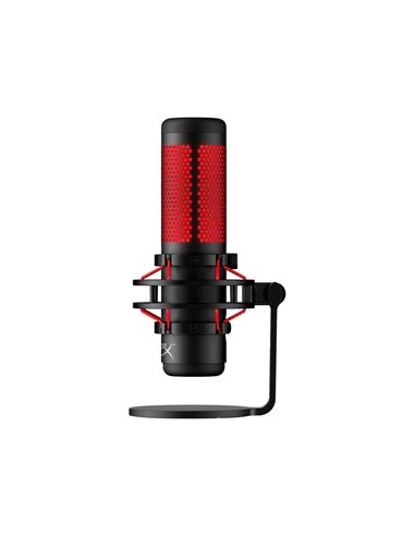 Microfon pentru streaming HyperX QuadCast 2 S, Black/Red, [9A273AA]