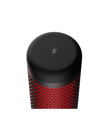Microfon pentru streaming HyperX QuadCast 2 S, Black/Red, [9A273AA]